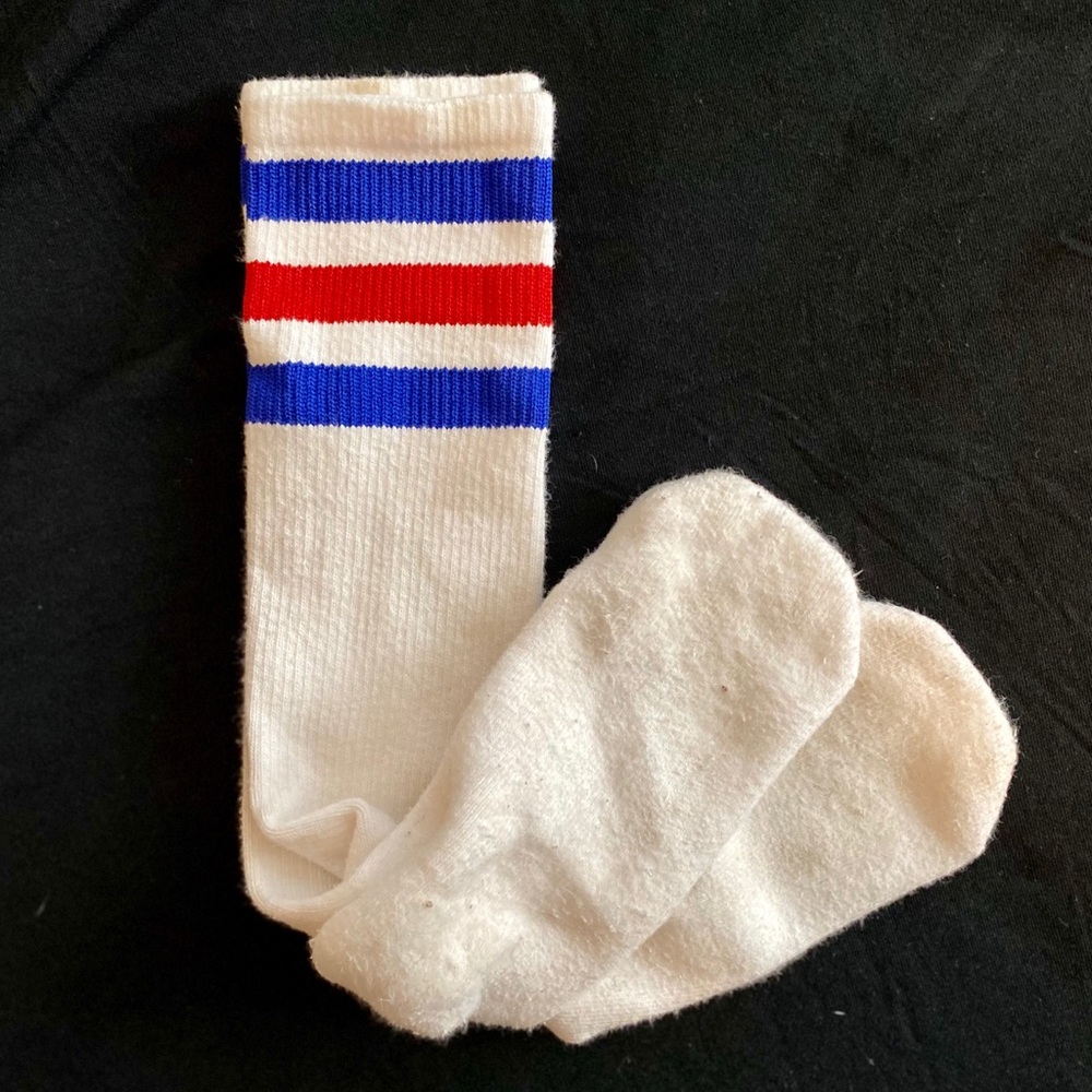 🌟5/$30 - Red/Blue Striped Knee High Socks